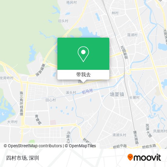 四村市场地图