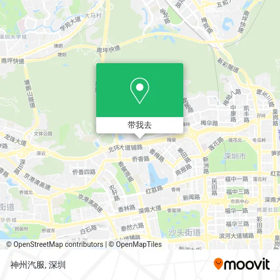 神州汽服地图
