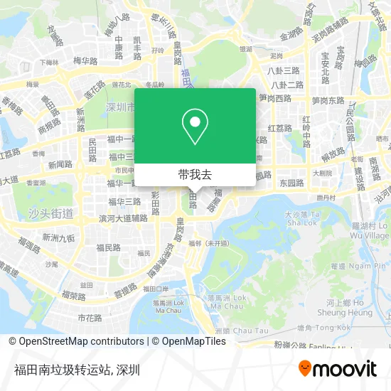 福田南垃圾转运站地图
