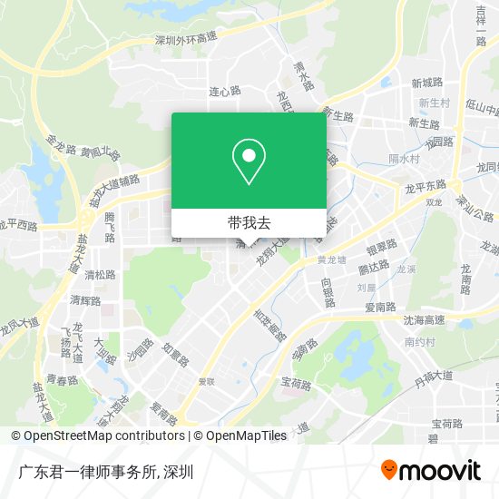 广东君一律师事务所地图