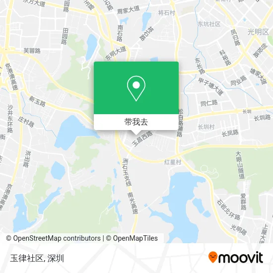 玉律社区地图