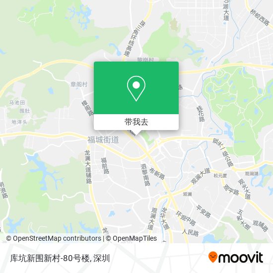 库坑新围新村-80号楼地图