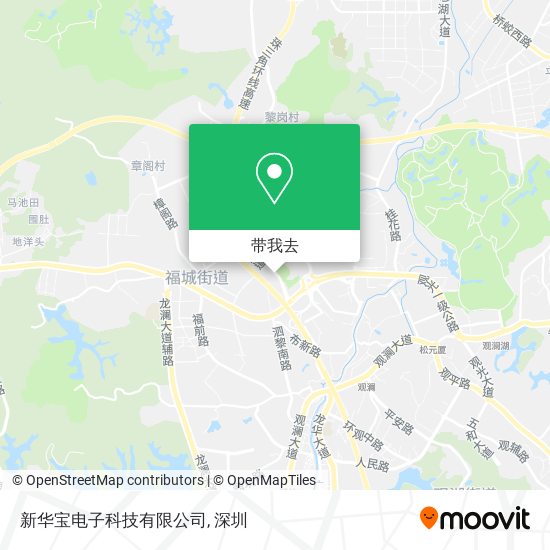 新华宝电子科技有限公司地图