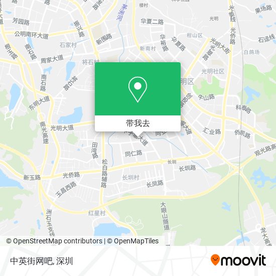 中英街网吧地图