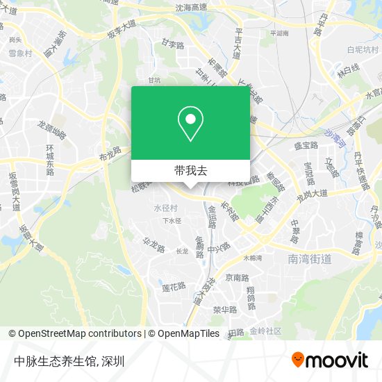 中脉生态养生馆地图