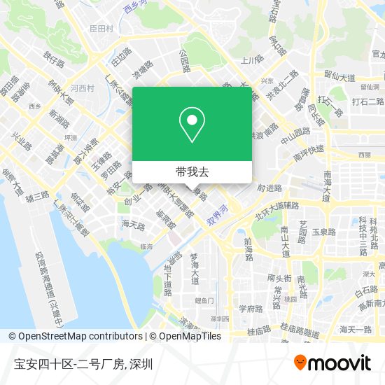宝安四十区-二号厂房地图