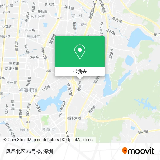 凤凰北区25号楼地图