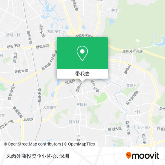 凤岗外商投资企业协会地图