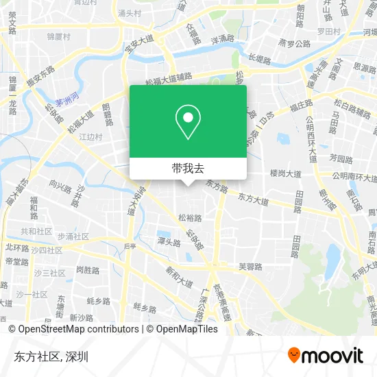 东方社区地图