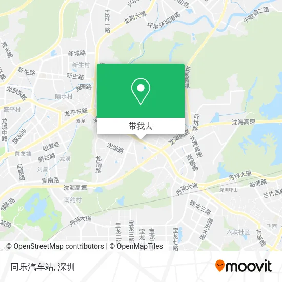 同乐汽车站地图