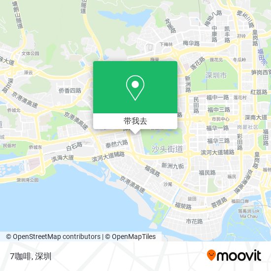 7咖啡地图
