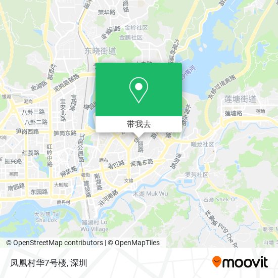 凤凰村华7号楼地图