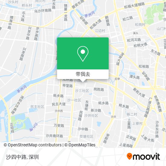 沙四中路地图