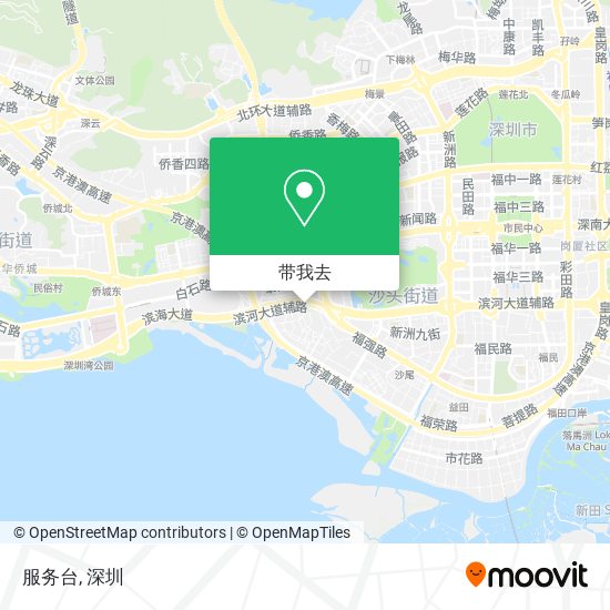 服务台地图