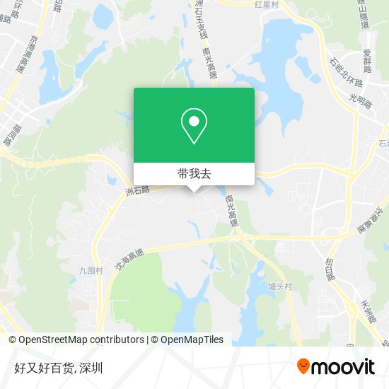 好又好百货地图