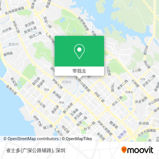 省士多(广深公路辅路)地图