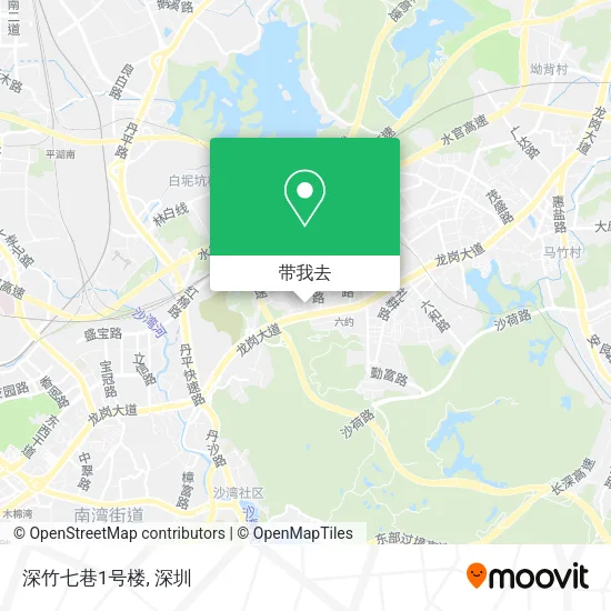 深竹七巷1号楼地图