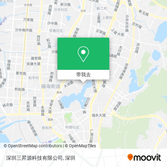 深圳三昇源科技有限公司地图