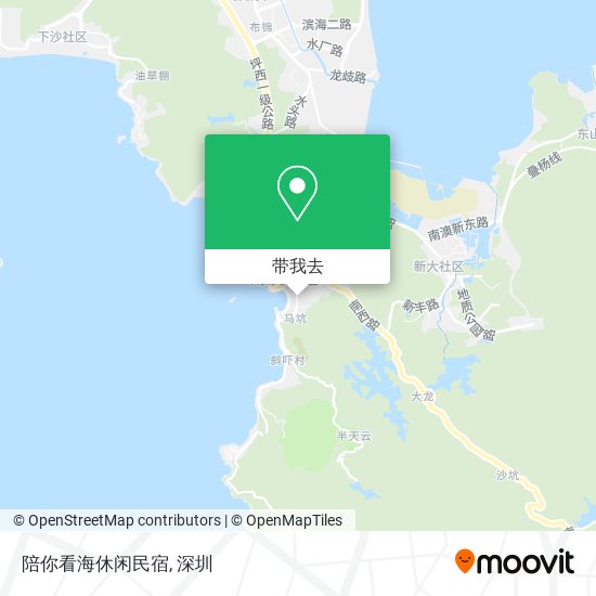 陪你看海休闲民宿地图