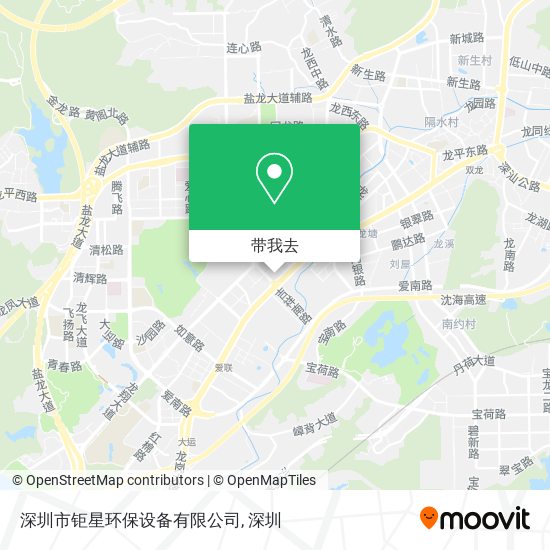 深圳市钜星环保设备有限公司地图