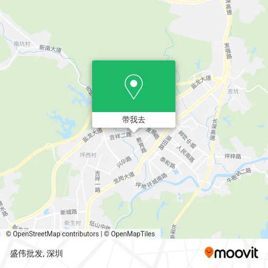 盛伟批发地图
