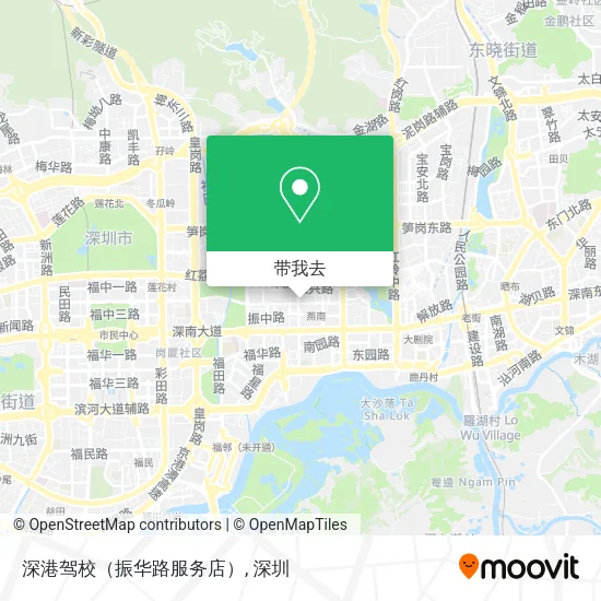 深港驾校（振华路服务店）地图