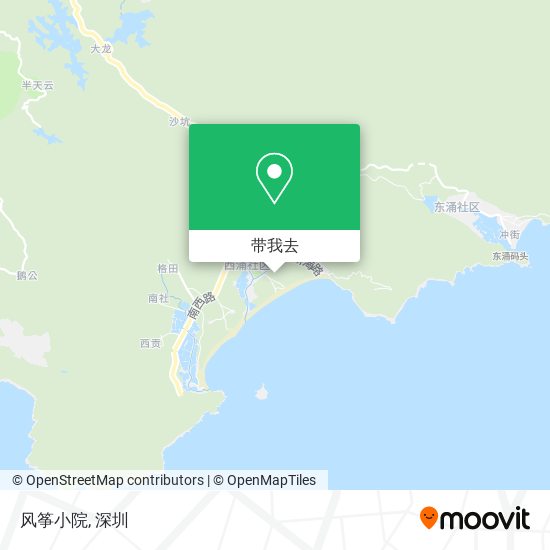 风筝小院地图
