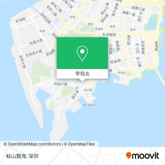 鲸山觐海地图