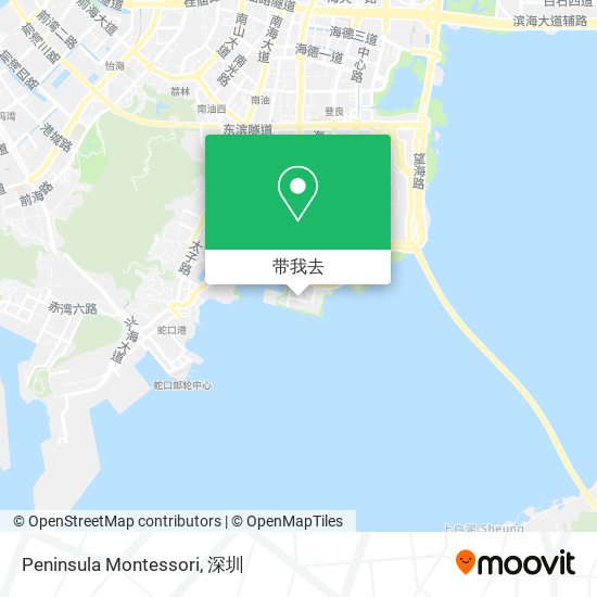 Peninsula Montessori地图