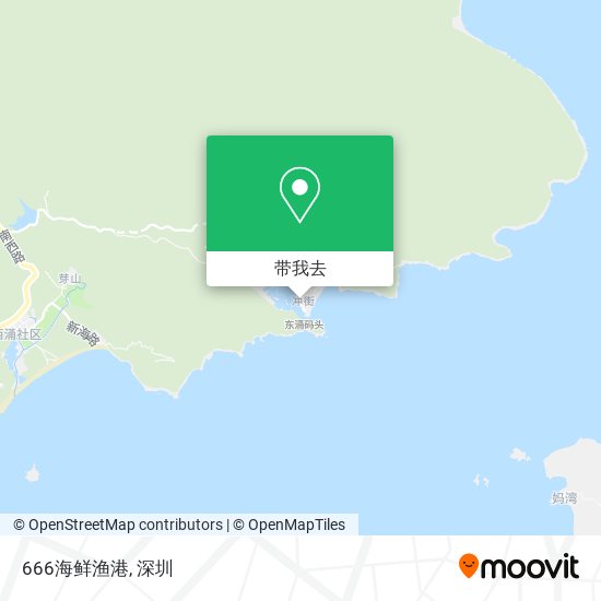 666海鲜渔港地图