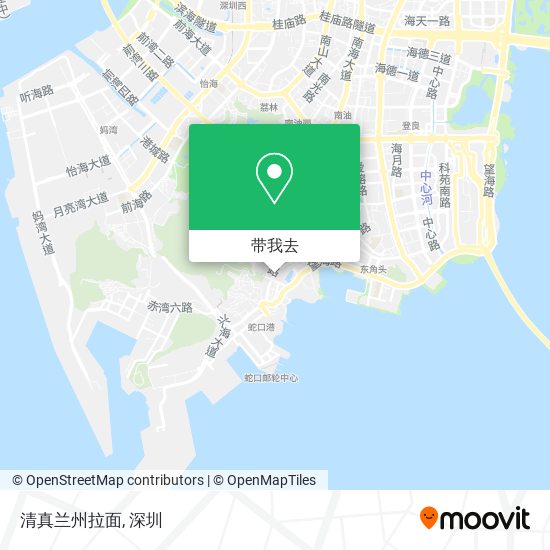 清真兰州拉面地图