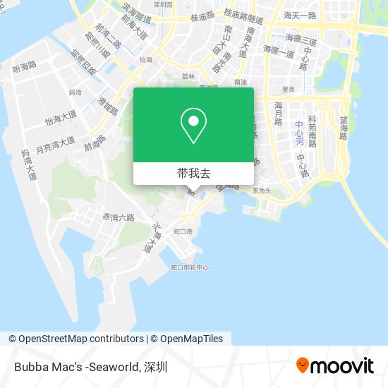 Bubba Mac's -Seaworld地图