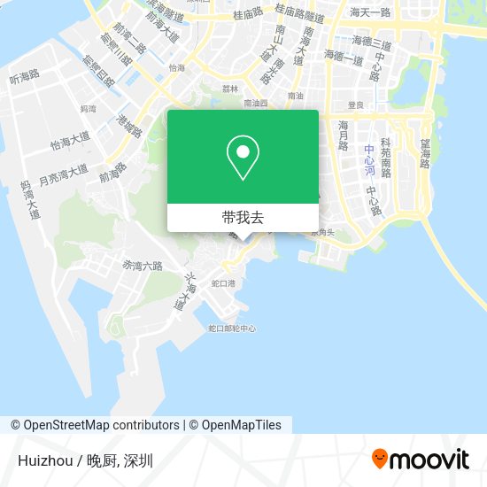 Huizhou / 晚厨地图
