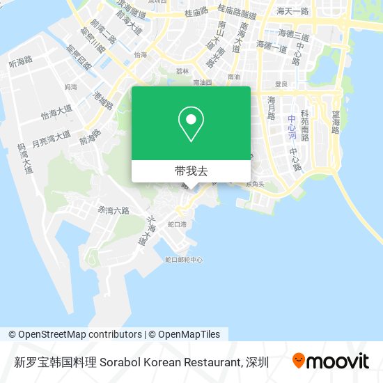 新罗宝韩国料理 Sorabol Korean Restaurant地图