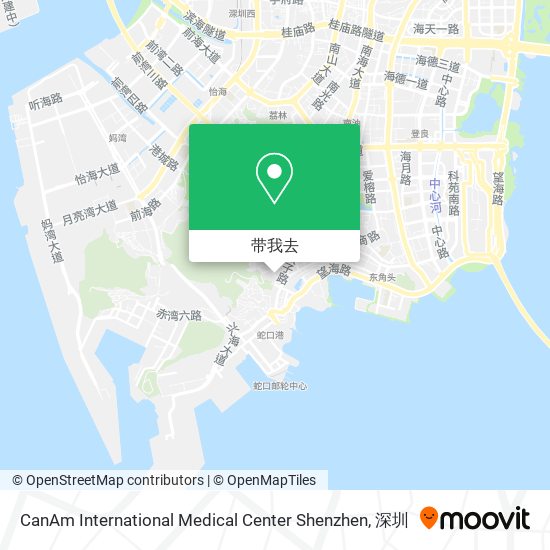 CanAm International Medical Center Shenzhen地图