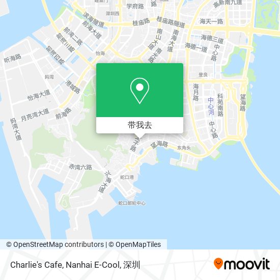 Charlie's Cafe, Nanhai E-Cool地图