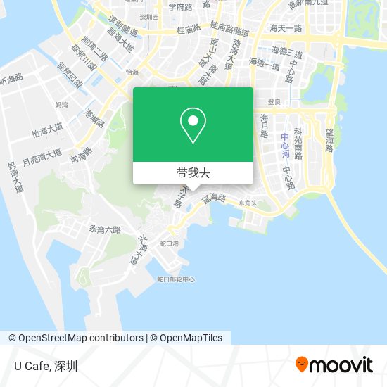 U Cafe地图