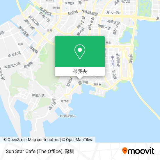 Sun Star Cafe (The Office)地图