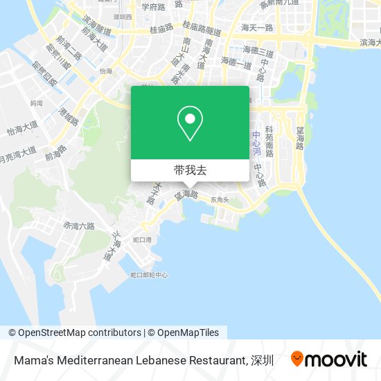 Mama's Mediterranean Lebanese Restaurant地图
