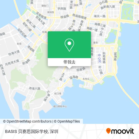 BASIS 贝赛思国际学校地图
