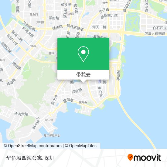 华侨城四海公寓地图