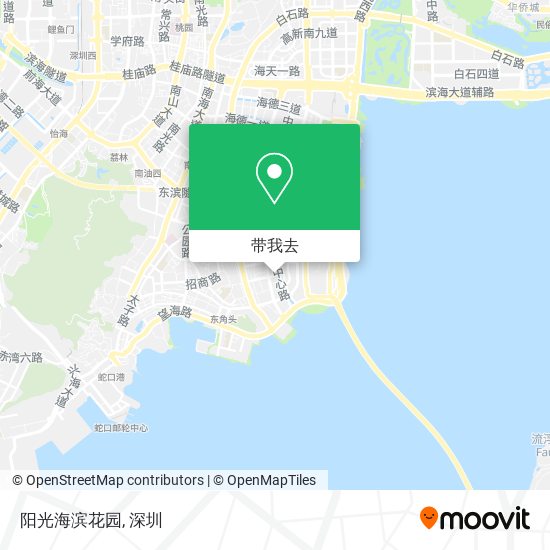 阳光海滨花园地图
