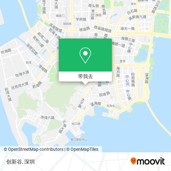 创新谷地图