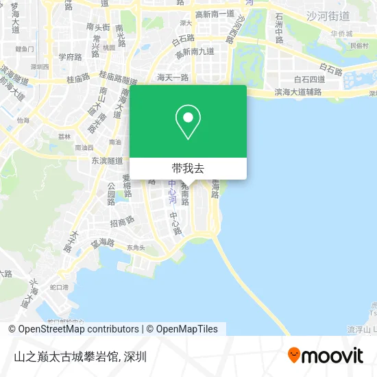 山之巅太古城攀岩馆地图