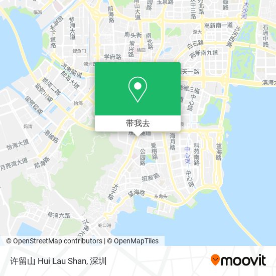 许留山 Hui Lau Shan地图