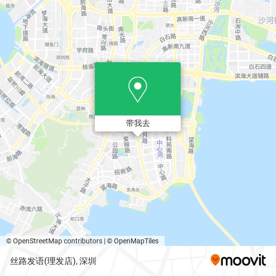 丝路发语(理发店)地图