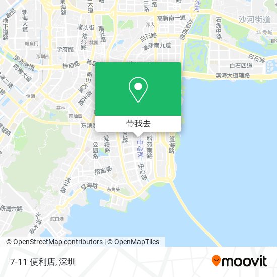 7-11 便利店地图