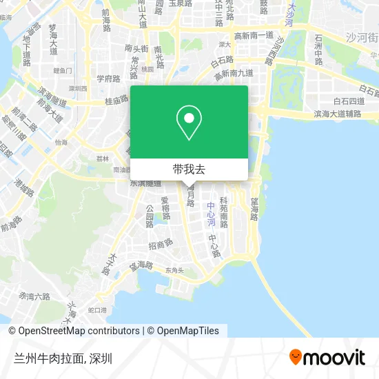 兰州牛肉拉面地图