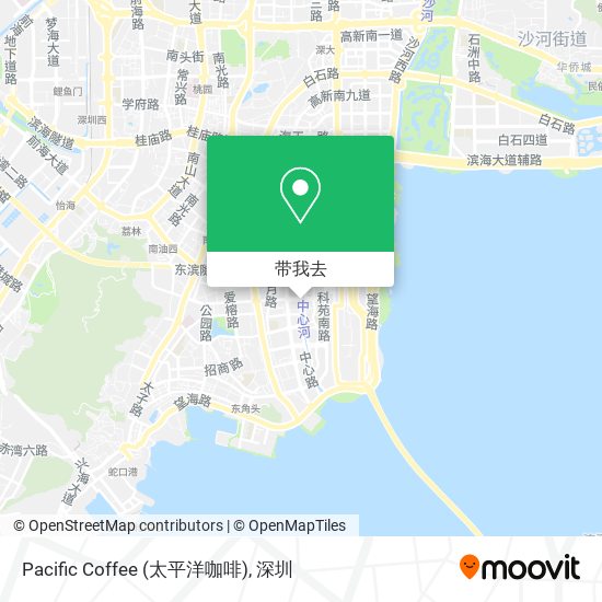 Pacific Coffee (太平洋咖啡)地图