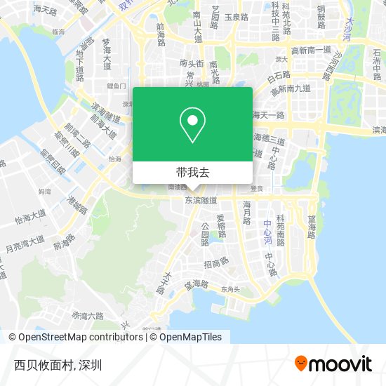 西贝攸面村地图